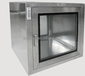 Static Type Electrical Interlock Clean Room Pass Through Box