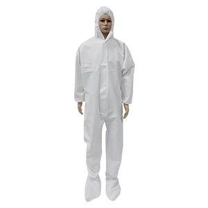 Junlong Factory Northern Classic Type 5/6 Disposable Microporous Coveralls for Cleanroom Use Anti-Static Waterproof ISO13485