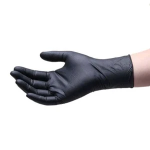 Sizable Disposable Nitrile Waterproof Safety Gloves for General Purposes & Cleanroom Use Hand Protection