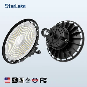 5 Year Warranty IP65 ufo Led Lamp 3CCT and 3Power Adjustable UFO LED Highbay Light 240W for Cold Storage and Garages