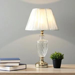 Glass Lamp For Lounge Unique Glass Lamp For Home Decor GLN 130m CLEAR GLASS LAMP French Gold COLOUR Fitting