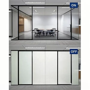 Self-Adhesive 84% /88% / 91% Transparency Electric Smart Pdlc Film Dimmer Pdlc Decorative Film Smart Window Films For Home