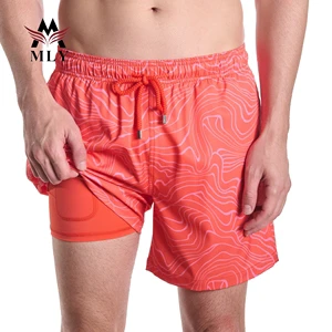 Oem Custom Shorts for Men Swim Trunk Beach Shorts Swimming Custom Men Swim Trunks Swim Shorts