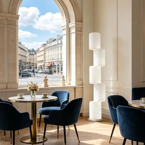 Premium Floor Standing Lamp For Fine Dining Restaurant Modern Decorative Light With Custom Brand Standing Floor Lamp