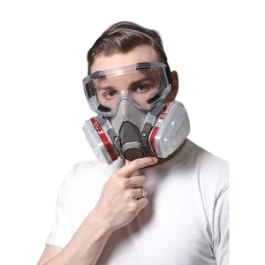 Half Face Respirator Filter Mask Saftey Mask Epps De Seguridad