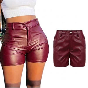 Hot Selling S-5XL Hot Shorts Solid Color High Waist Skinny Fit Eco-Friendly Quick Dry Breathable Nonwoven Women's Plus Size