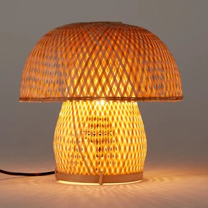 Modern Bamboo Table Lamp Delivering Sustainable Design and Reliable Performance for Restaurants and Hospitality