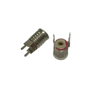 E10 Lamp Base Holder Light Bulb Socket Screw Straight PCB Lamp Holder Copper Shrapnel Electrical Test Accessories.
