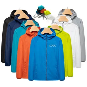 Factory Price Anti -ultraviolet Thin Breathable Polyester Long Sleeve Sun-protective Sun-proof Sunscreen Coat Clothing