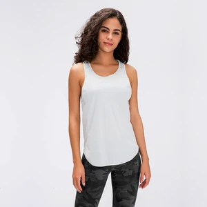 Keep a Stock Fitness Women's tank Tops Women Yoga Vest Solid Color Sleeveless Quick Dry Breathable Running Workout Top
