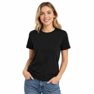 Women's Crew Neck T-shirt Summer Knitted UPF 50+ Protection Quick-Drying Breathable Anti-Wrinkle Spandex/Cotton Casual Outdoor