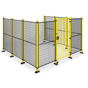 High Strength Machine And Robot Safety Barrier Fence Perimeter Protective Fence Robot Fencing