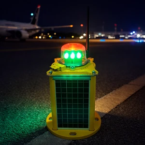 Heavy-Duty LED Rugged Outdoor Beacon for Mining Sites Solar Aviation Obstruction Light
