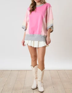 Trend Relax Fit Women Sweatshirt Oversized Casual Daily Tops