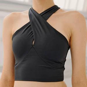 High Quality Workout Gym Bra Top Cross Fitness Wear Women Yoga Sports Bra