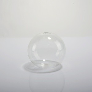 China Factory's Transparent 3.3 High Borosilicate Globe Lampshade Custom Half-Coated Indoor Lighting with Remote Control