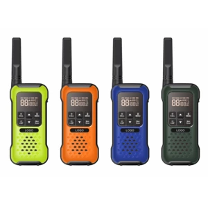 Outdoor Analog Radio IP67 Floating NOAA Weather Alert Emergency SOS Torch License Free FRS Outdoor Walkie Talkies