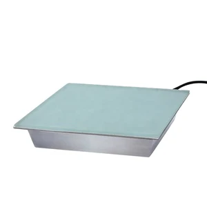 ODM Customized Rhombus Rectangle Marble Ip 67 Led Floor Brick Paver Light for Landscape square