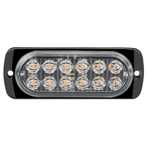 36W Super Bright Slim Multicolor Emergency Vehicle Flash Strobe Light 12LED Emergency Hazard Warning Light for Truck Car
