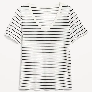 Best Plus Size Short Sleeve Women's T-Shirt with Customized Logo Strip Design Casual Style Polyester/Cotton Material