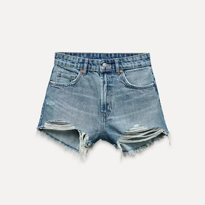 Ladies Denim Shorts Sexy Stylish High Waisted Casual Eco-Friendly Comfortable Distressed Summer Colored Wash Made in Bangladesh