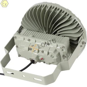 Zone 1 2 Class 1 2 IP66 Pendant LED Platform Light ATEX Certified Hazardous Area Explosion Proof Fixture Aluminum Body LED Chip