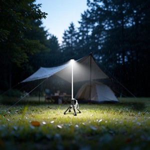 Factory Direct Supply Foldable LED Camping Lantern Sleek Design with Warm Glow Ideal for Outdoor Trips & Cozy Indoor Use
