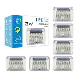 Solar Powered LED Garden Light with Motion Sensor Small Size IP65 Plastic Body