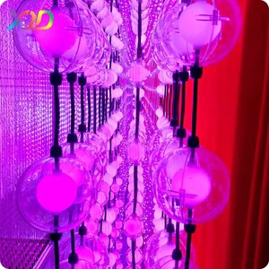 XQD DMX512 RGB Christmas Lights Bright LED Strip Light Ball with DMX 3D IP68 Rating for Custom Wholesale Outdoor