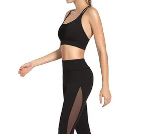 Gym Fitness Yoga Sports Bras Seamless Shockproof Tight Yoga Bra for Women