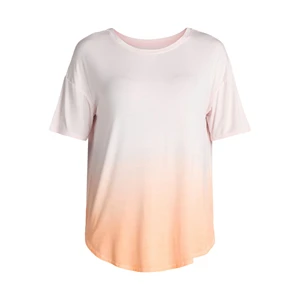 Multicolor Comfortable Women's Plus Size Printed T Shirts Customized Design Fashionable Slim Fit O Neck T Shirts For Women