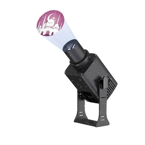 High-Power IP67 Waterproof Outdoor Advertising Lights Logo Gobo Projector With Color-Changing Feature Hot Sale Wedding Lighting