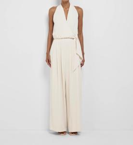 V-Neck Women's Elegant Casual Single Breasted Belt Daily Workplace Suit Solid Cotton Linen Quick Dry Breathable Wide Leg Pants