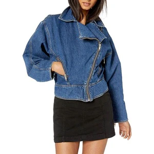 Oversized Denim Jacket For Women Custom Spring Fashion COAT Casual Style For Autumn and Winter Season Ladies OEM Jacket