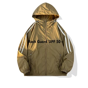Manufacturer Sun Protection Full Sleeve Quick Dry Solid Pattern Clothing Jacket Summer UPF 50+ Outdoor Fishing Wear Custom