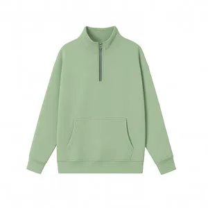 Men's Comfortable Half Zip Shirt Soft and Warm Fleece Fabric Perfect for Outdoor Activities and Casual Wear
