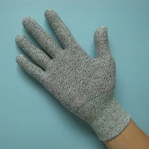 SM SM-720 Grey Anti-cut Cut Resistance Gloves CE EN388:2016 Level B Pu Coated Type C 13 Gauges 400 Denier Yarn XS~XXL Made China