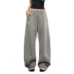 Women's Wide Leg Pants with Pockets Sweatpants High Waist Lightweight Lounge Pants Lightweight Wide Pant Leggings