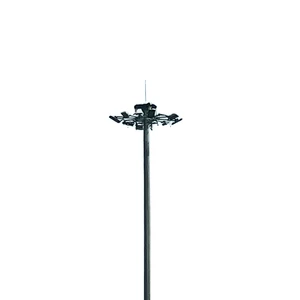15m 20m 30m 35m Outdoor High Mast Lighting Towers With Lamp