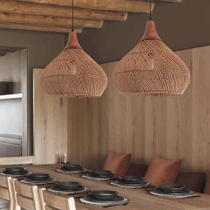 Weave Bamboo Pendant Ceiling Light