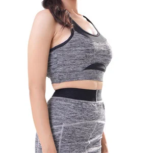 Premikum Wholesale Hot Selling Women Fitness Yoga Sports Bra Running Medium Support Seamless Quick Dry Adjustable Straps