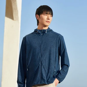 New Summer UPF50+ Ice-sensing Quick-drying Hooded Thin Men's Sun Protection Suit Outdoor UV-proof Skin Clothes
