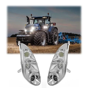 Multi Function High Low Beam Led Headlight For New Holland T7 Auto Command Series Led Tractor Headlamp