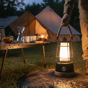 Rechargeable LED Camping Lantern Portable Outdoor Tent Light with USB Power Bank