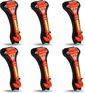 Emergency Car Safety Tool Kit Safety Hammer with Seat Belt Cutter & Window Glass Breaker