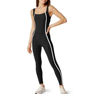 2026 Wholesale Sports Jumpsuit Workout Women Seamless Yoga Fitness Wear Women Gym Yoga Jumpsuit High Quality Reasonable Price
