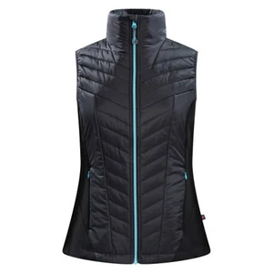 Women's Vintage Streetwear Casual Lightweight Puffer Vest Plus Size Hooded Windproof Waterproof Knitted Polyester Filled