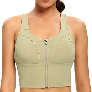 Wholesale Women Sports Bra High Support Sports Bra Comfortable Sports Yoga Bra With Straps
