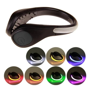 Night Running Gear Shoes Clip Lights Flashing LED Reflective Gear for Runners Joggers Bikers
