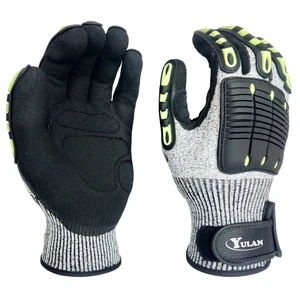 General Purpose Anti-Slip Anti-Cut Firefighter Work Anti-Scratch Safety Gloves Stretched Protective Gear for Hands Arms
